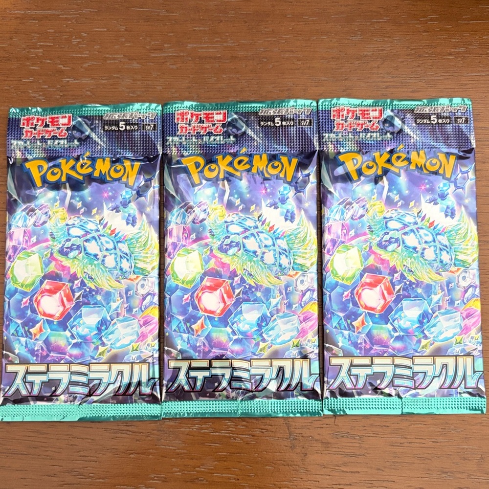 Stellar Miracle Booster Packs JP TCG
